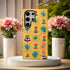 Personalized Retro Warp Floral Groovy Galaxy Case